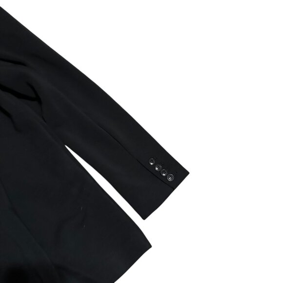 Lane Bryant Journey Black Blazer Button-Down Scuba Stretch Plus Size 22 Women's - Picture 9 of 14